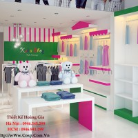 Thiết kế shop thời trang trẻ em cao cấp - C Lộc - Thủ Đức